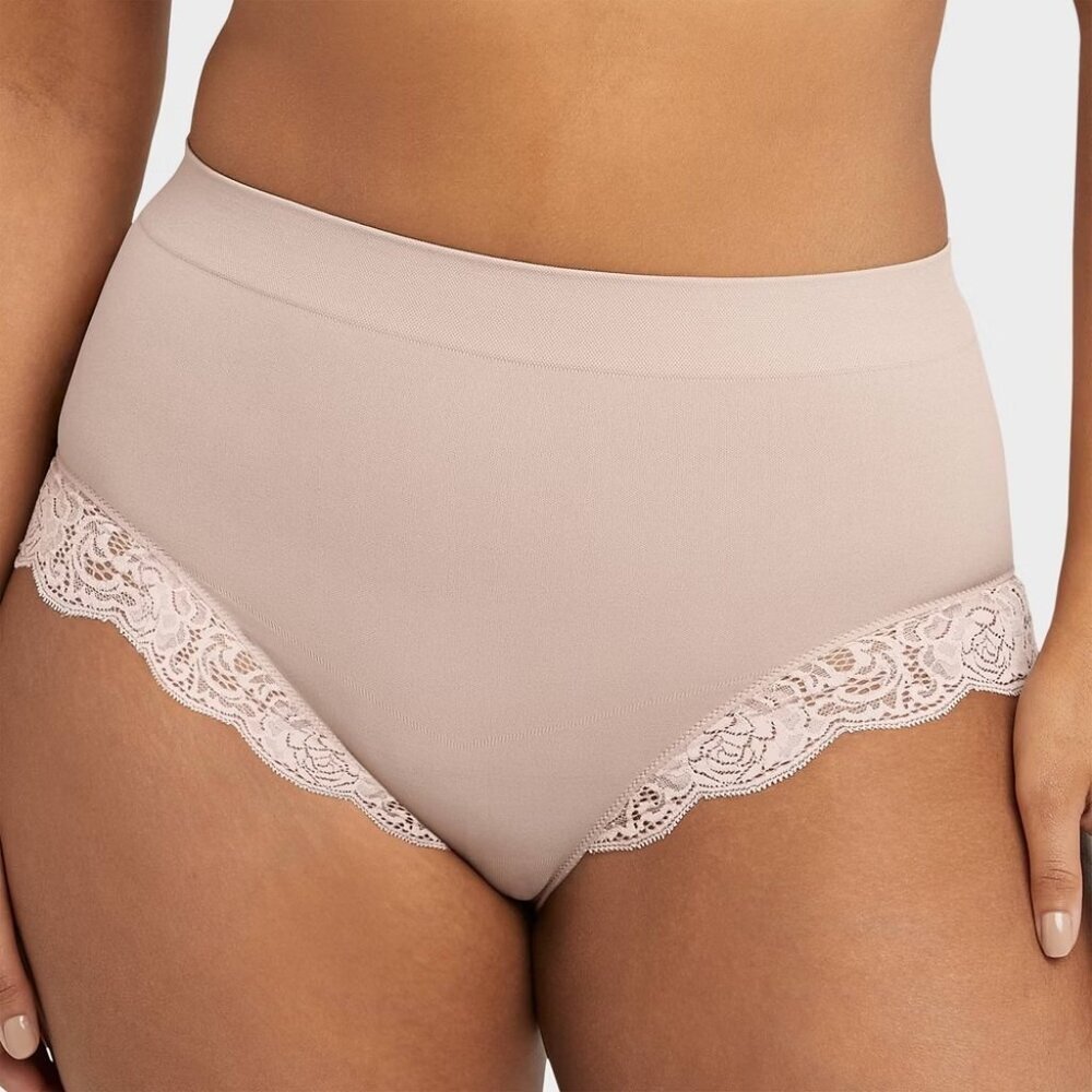 Maidenform Self Expressions Womens Size XL Feel Good Fashion Briefs Laceโ 281